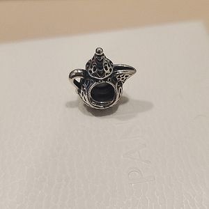 Authentic Pandora teapot/genie charm